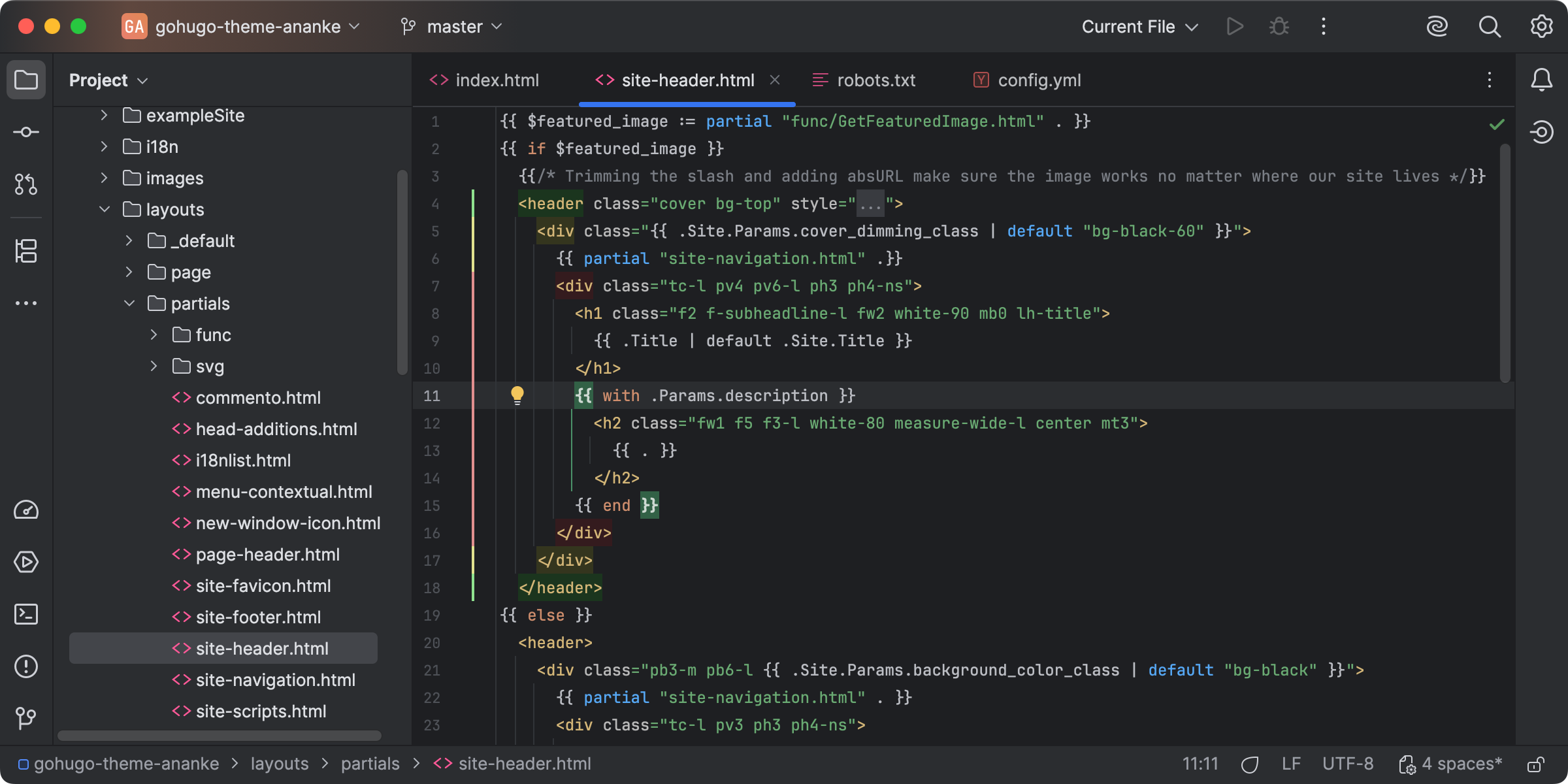 Smart Hugo Screenshot